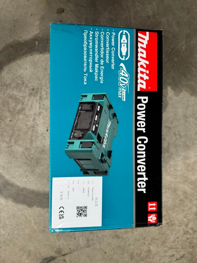Makita BAC01PDC1200 power converter/power pack, Bricolage & Construction, Enlèvement ou Envoi, Comme neuf