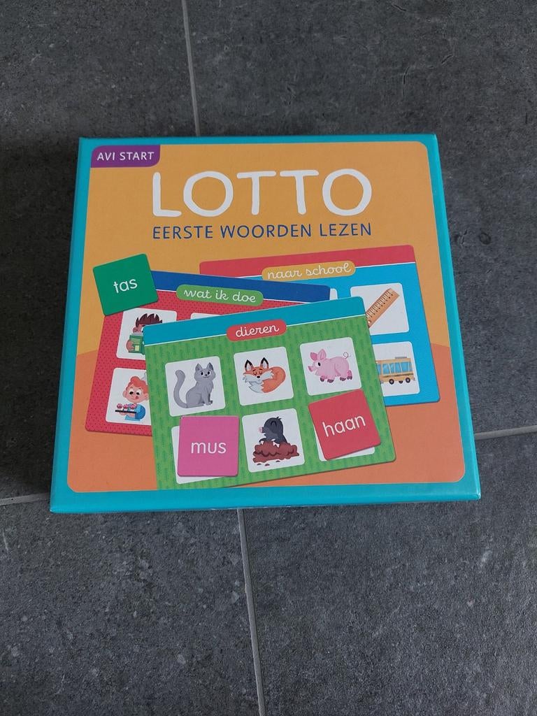 Lotto spel leren lezen, Ophalen of Verzenden