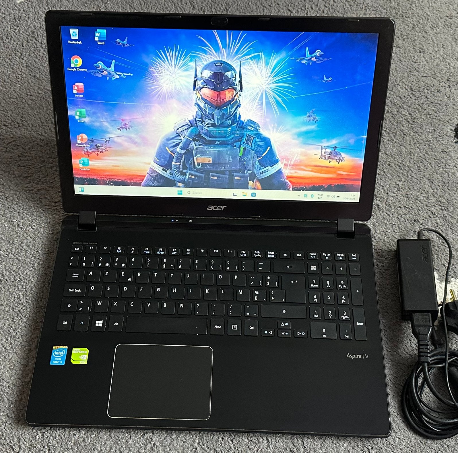 15.6’Acer/i5-4200U/8gb ram/128gb ssd/2gb Nvidia/500gb hdd/, Ophalen, Zo goed als nieuw, HDD
