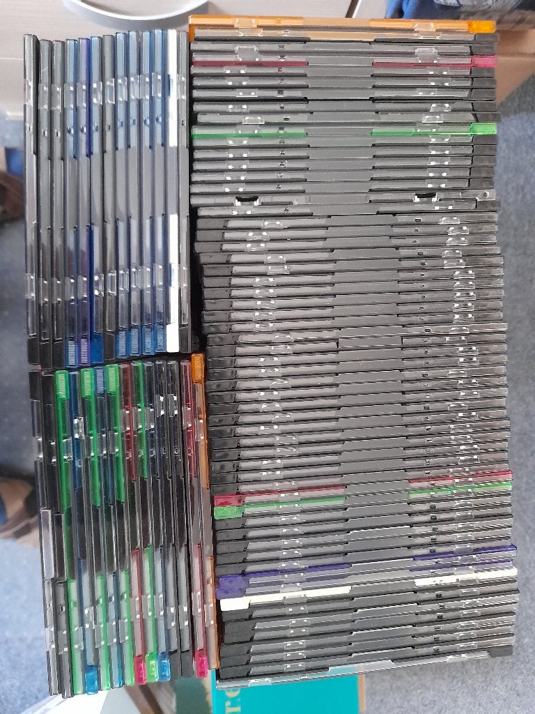 Lege cd doosjes, Cd's en Dvd's, Ophalen, Gebruikt