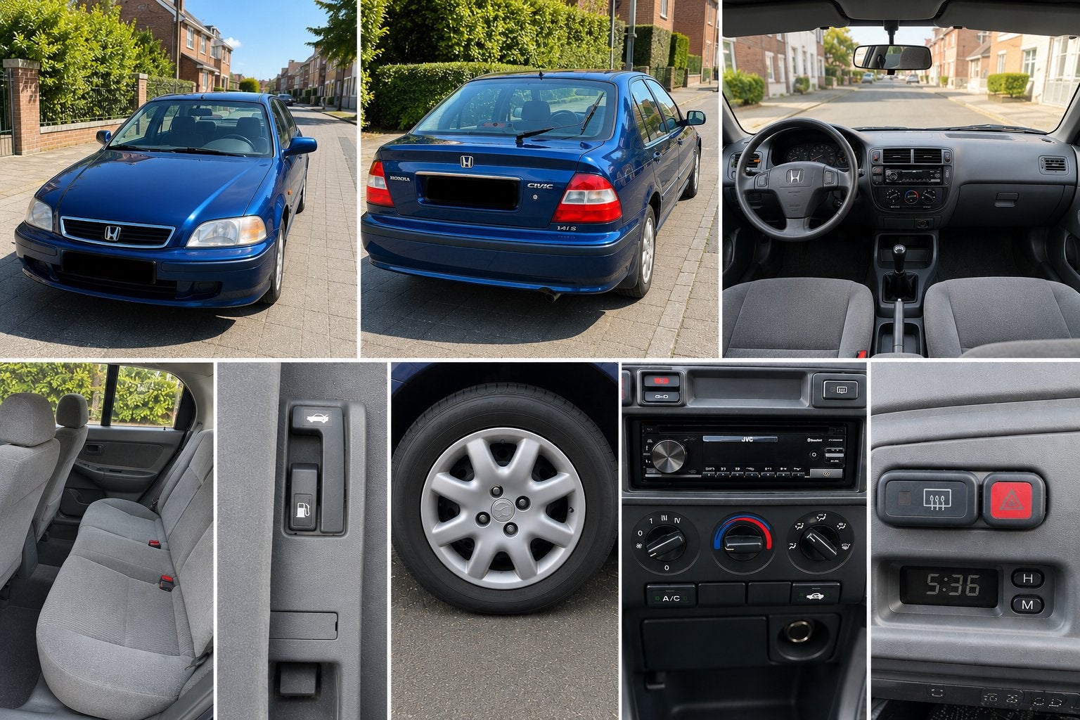 Honda Civic 1.4 is - 1998 - 185250 km, Auto diversen, Auto-accessoires, Ophalen, Gebruikt