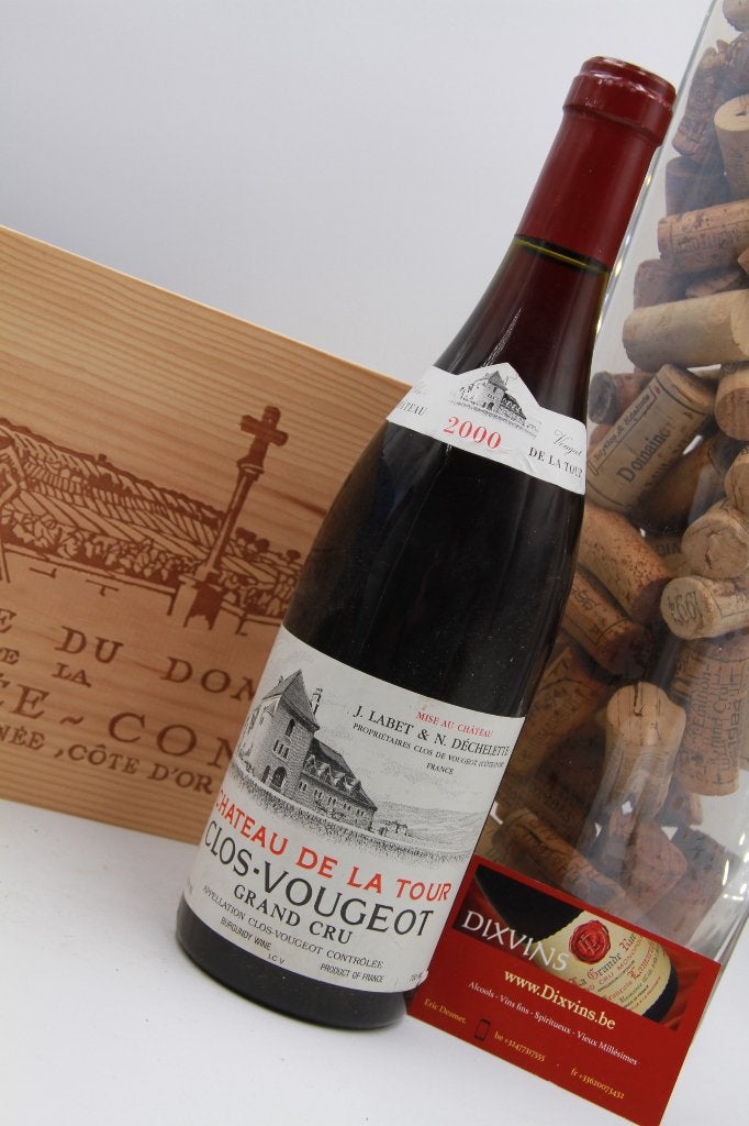 Château de la Tour — Clos-Vougeot Grand Cru 2000, Verzamelen, Frankrijk, Nieuw, Ophalen of Verzenden, Rode wijn