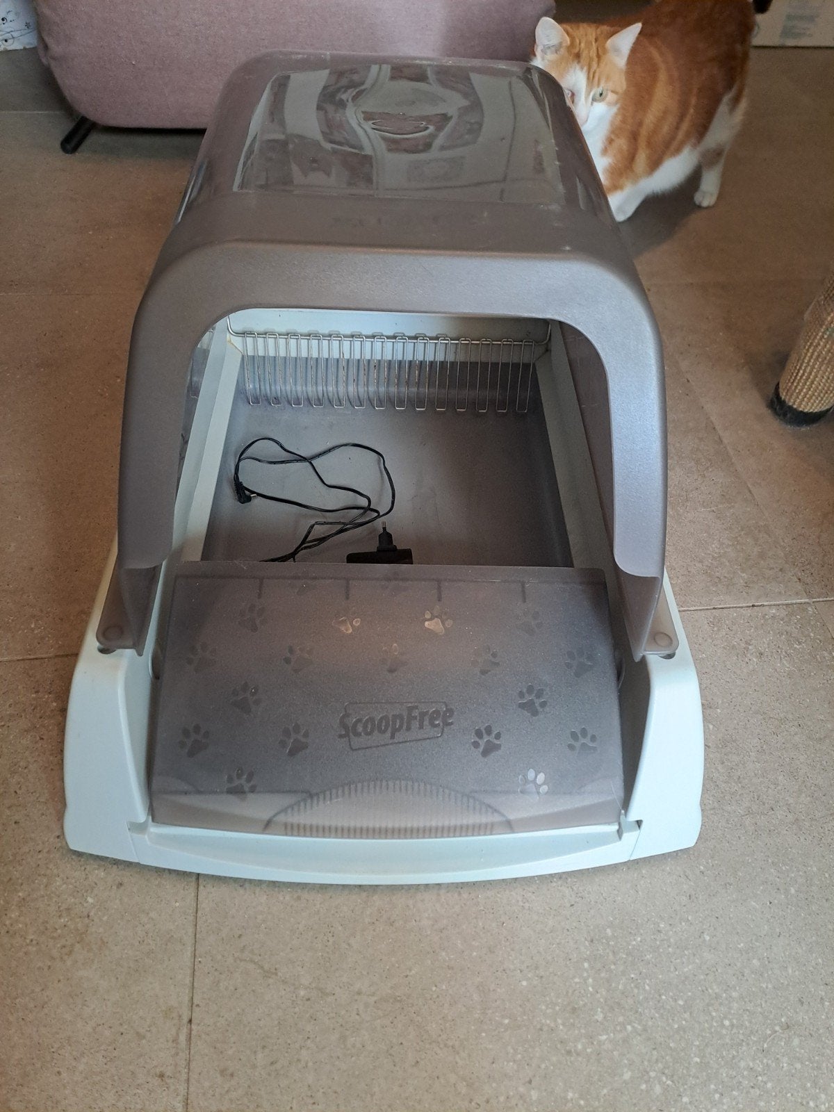 Automatisch kattenbak met deksel, Animaux & Accessoires, Bacs à litière, Enlèvement