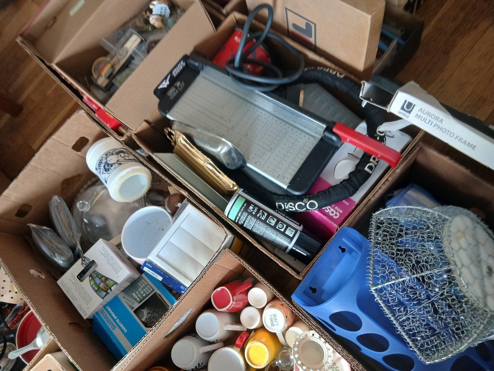 lot de brocante, Enlèvement