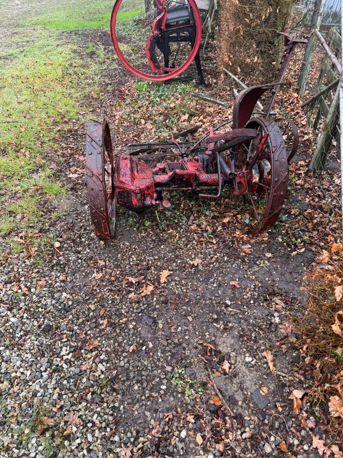 Maaimachine, Ophalen