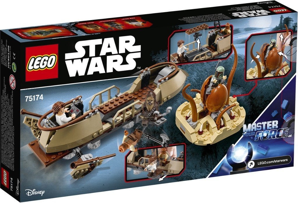 star wars lego evasion desert skiff 75174, Enlèvement ou Envoi, Comme neuf