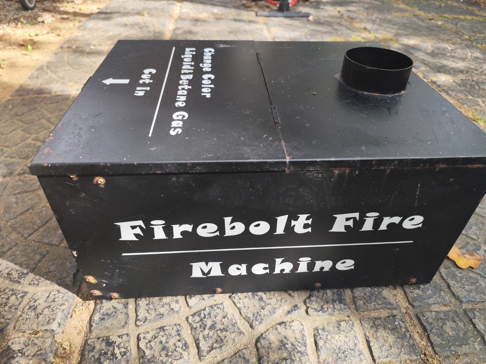 Machine à incendie Firebolt, Enlèvement, Utilisé