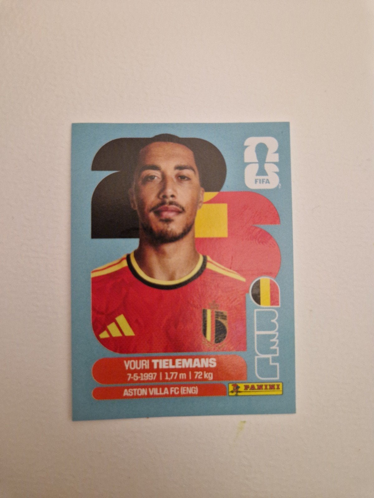 Panini 2026 Tielemans, Verzamelen, Ophalen of Verzenden