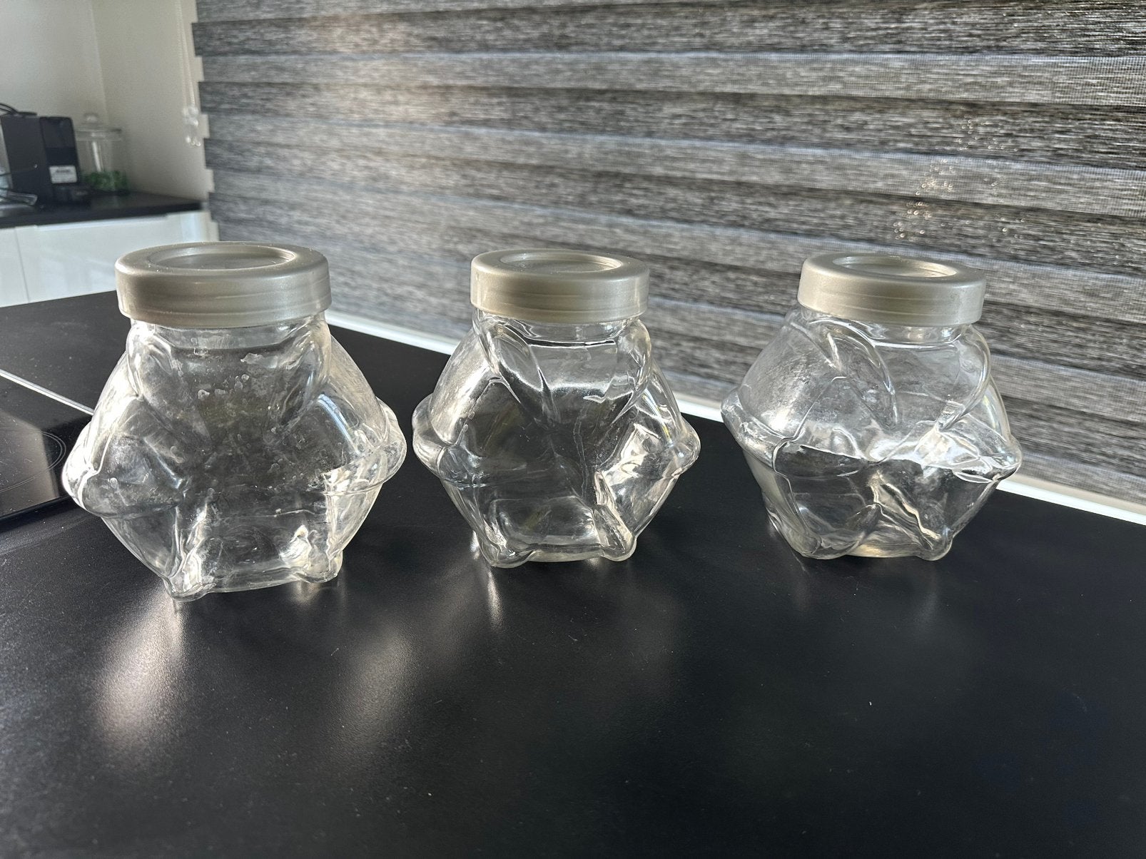 Lot de 3 grands bocaux, Ophalen, Zo goed als nieuw