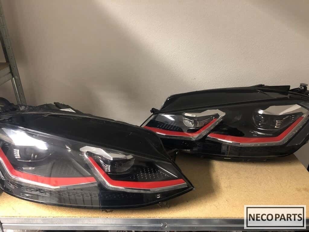 Golf 7 gti facelift led vol led koplamp origineel 081/082, Auto-onderdelen, Gebruikt, -, Volkswagen, -