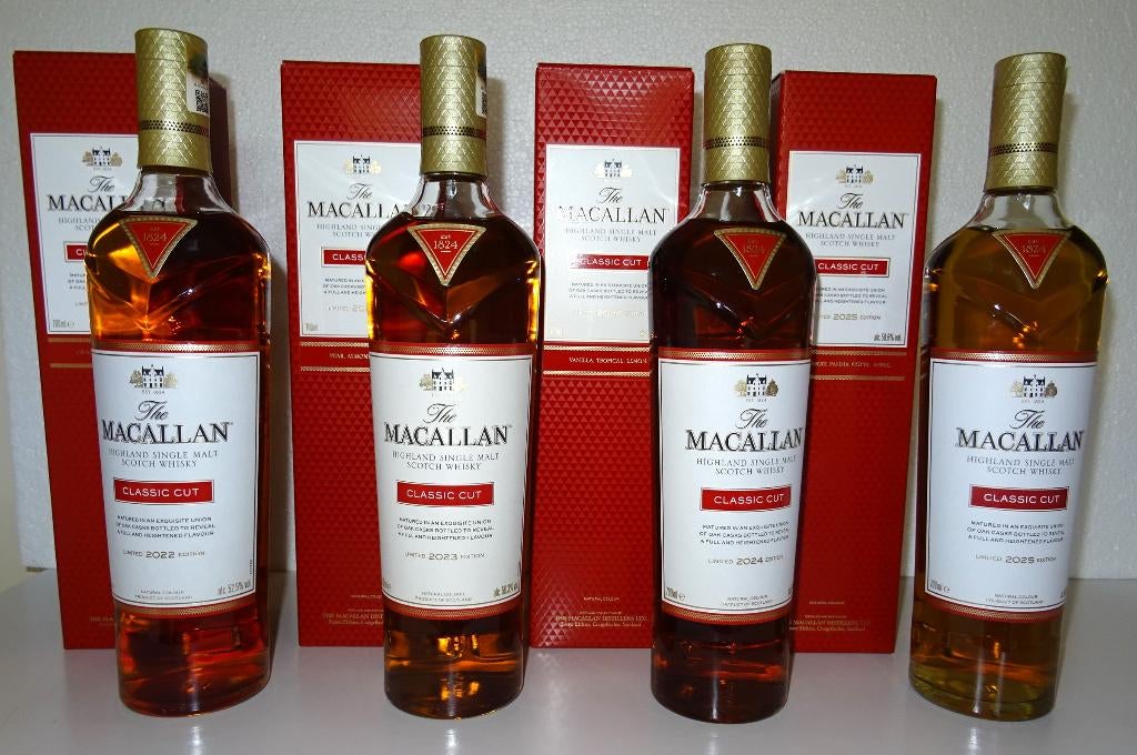 Macallan Classic cut 4 flessen, Collections, Enlèvement, Neuf, Pleine