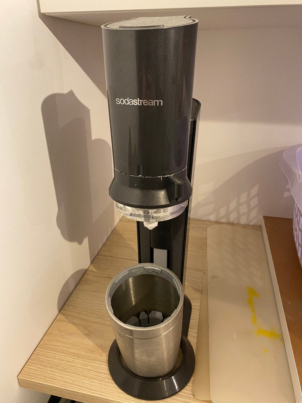 Sodastream +3 bouteilles en verre + 1 cartouche, Enlèvement, Utilisé