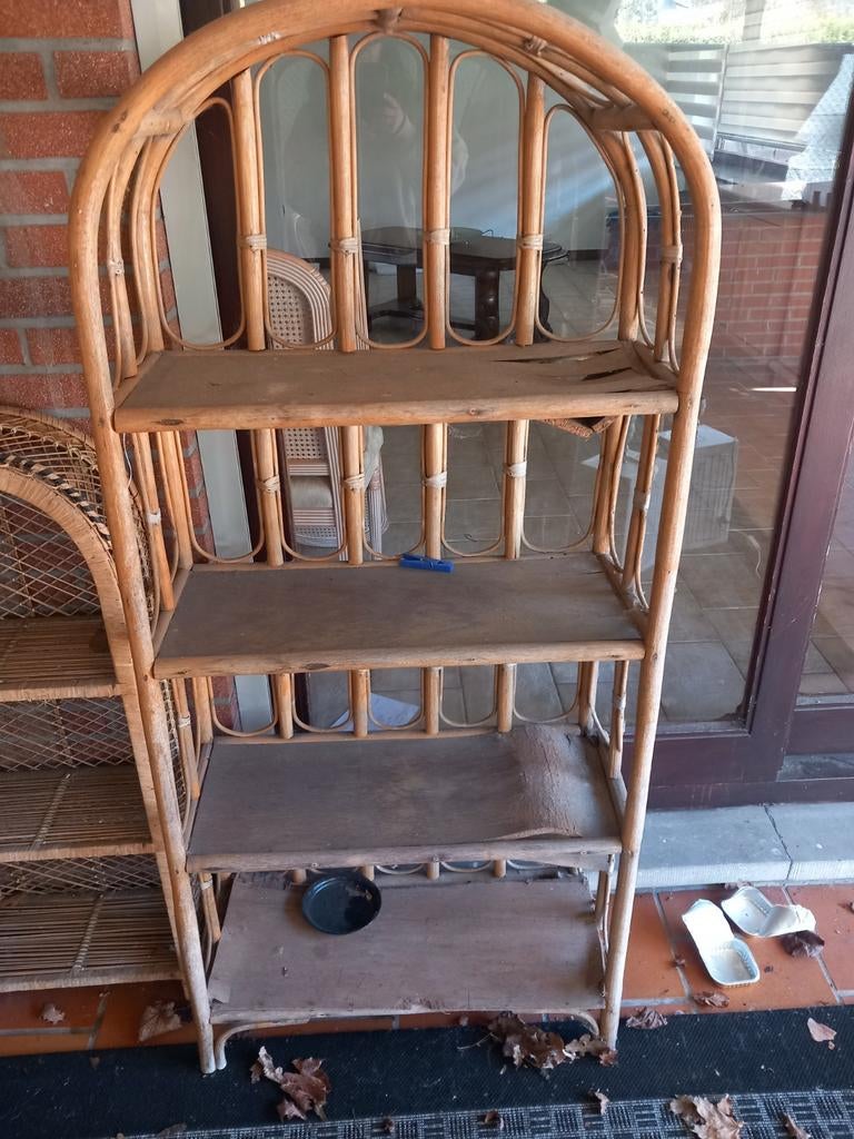 Bamboe rek 150 cm hoog 70 cm breed Gratis, Enlèvement