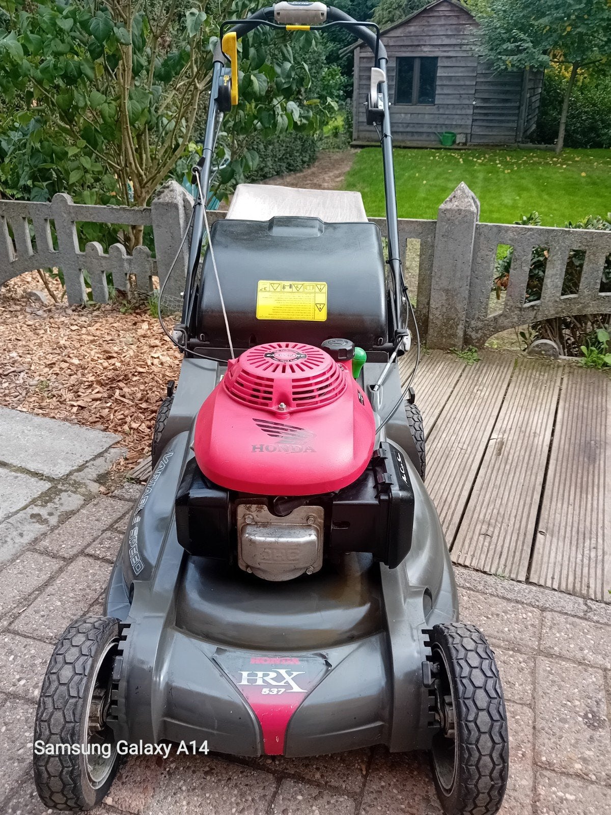 grasmaaier Honda HRX537, Ophalen, Mulchfunctie