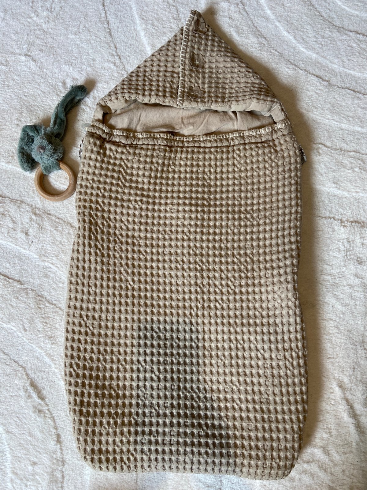 Voetenzak Koeka, Enlèvement ou Envoi, Couverture pieds