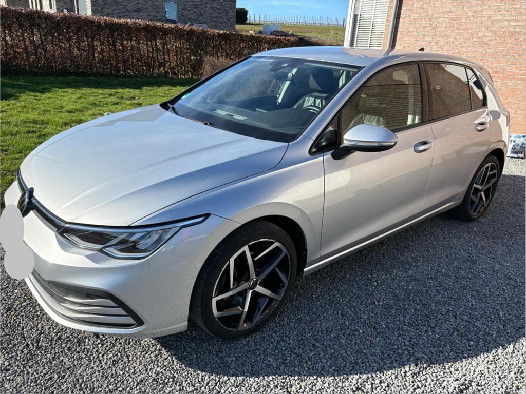 Vw Golf 8 Diesel bel état 67000KM  16/02/23, Autos, Argent ou Gris, Euro 6, Boîte manuelle, Noir