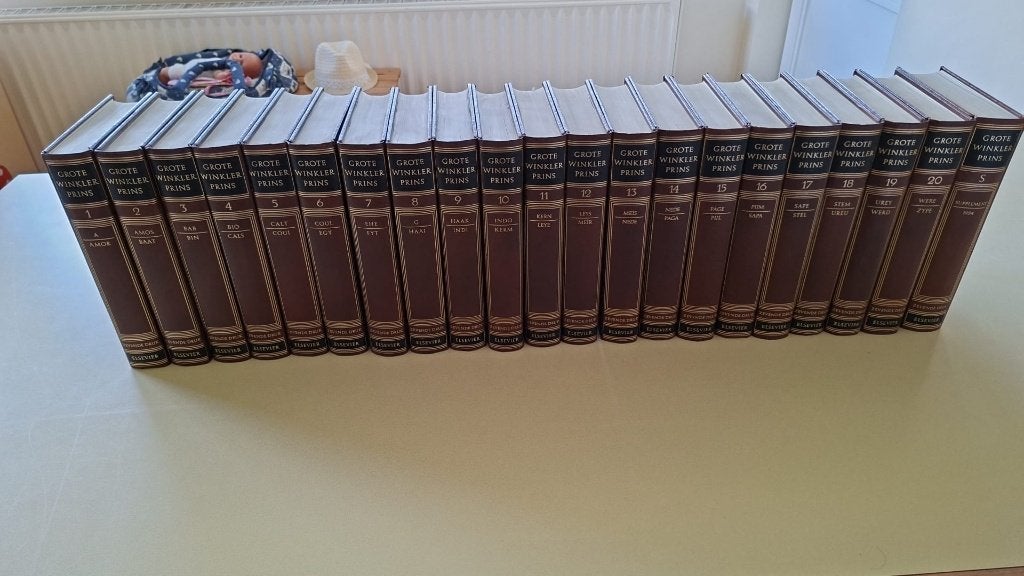 Encyclopedieën, Boeken, Encyclopedieën, Complete serie, Algemeen, Elsevier, Ophalen