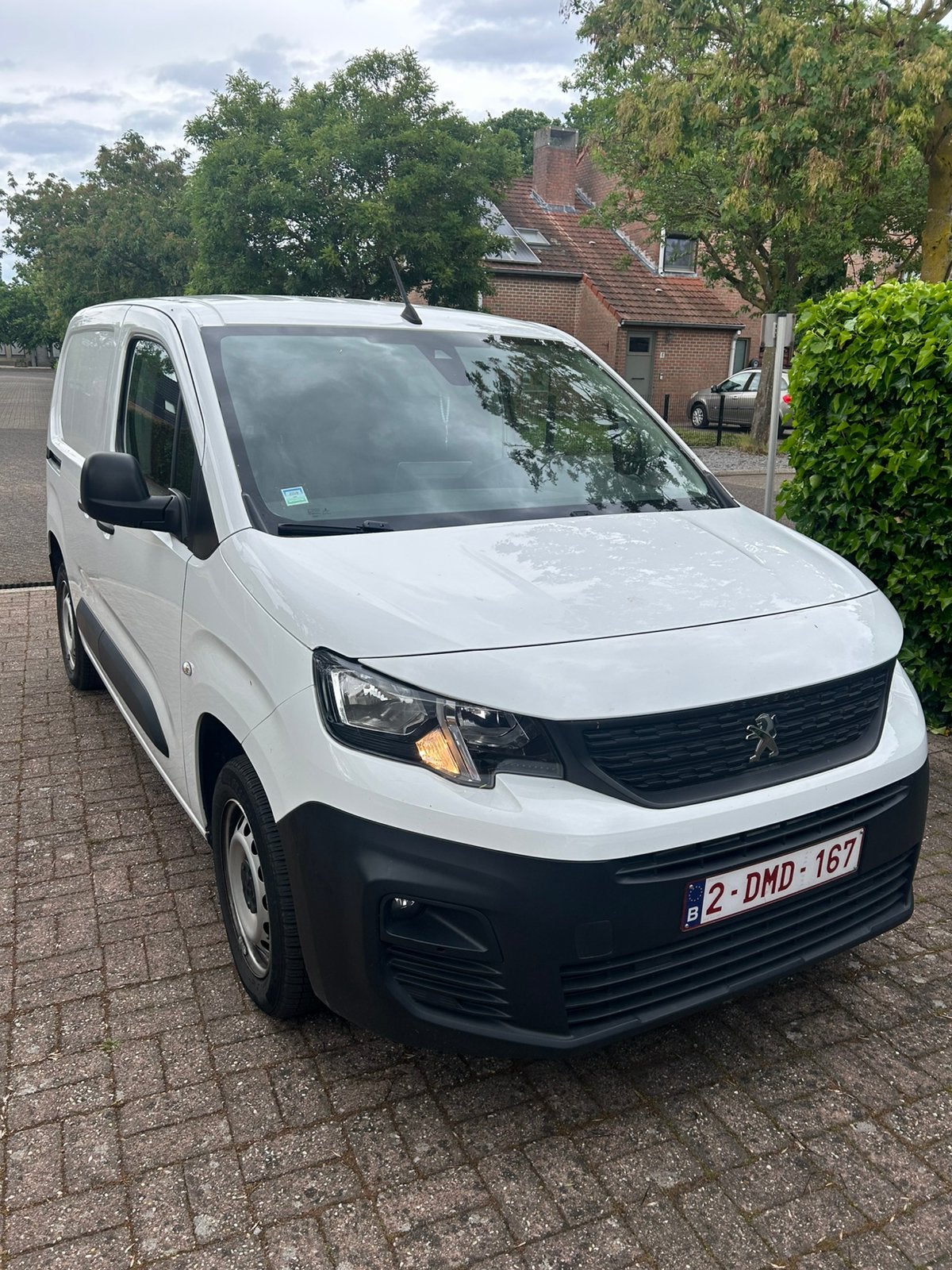 Paugeot Partner 1.5 HDI EURO6, Auto's, Bestelwagens en Lichte vracht, Voorwielaandrijving, Stof, 4 cilinders, Wit