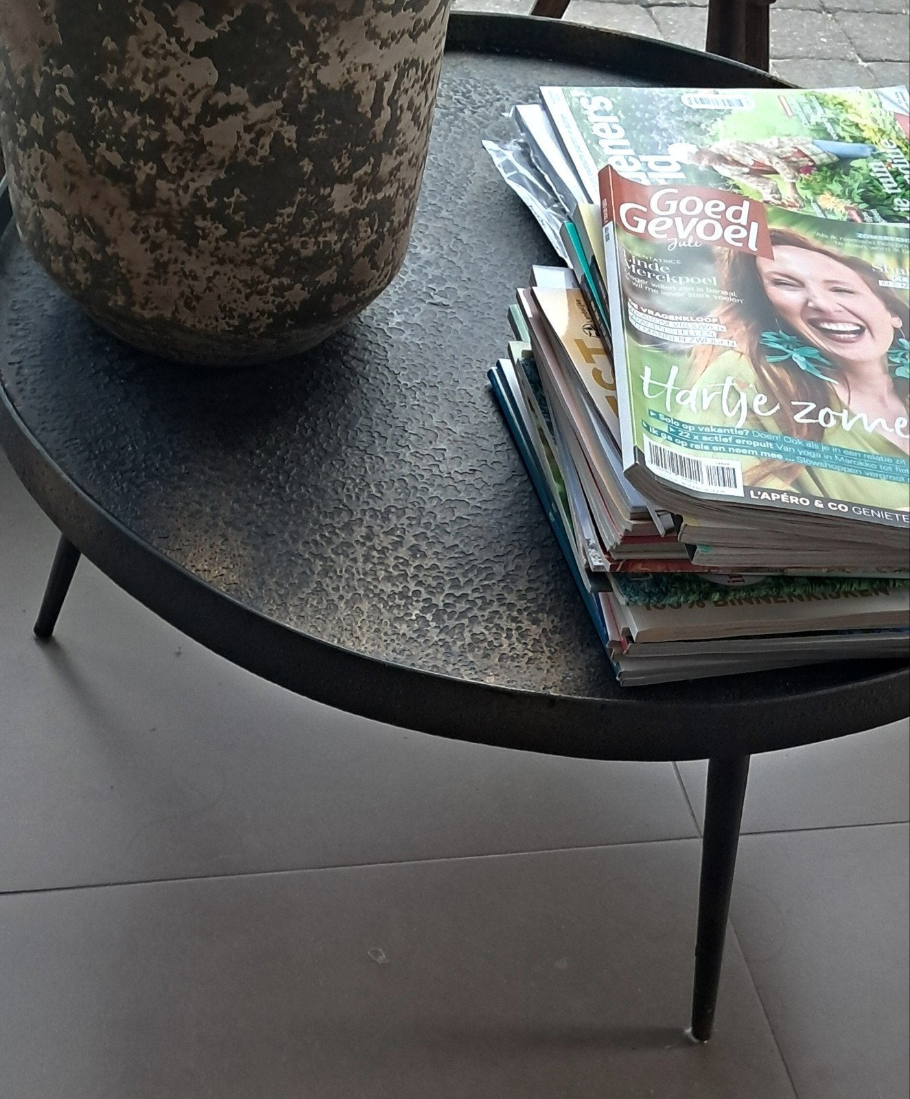 Leuke ronde salontafel, Huis en Inrichting, Ophalen