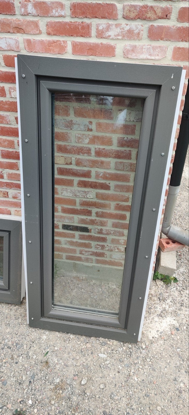 Schüco PVC ramen 3 dubbel glas, Doe-het-zelf en Bouw, Raamkozijnen en Schuifdeuren, Ophalen