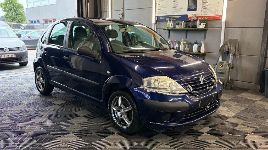 Citroën c3 bj2003 benzine manueel eur3, Auto's, Blauw, Bedrijf, Handgeschakeld, Stadsauto