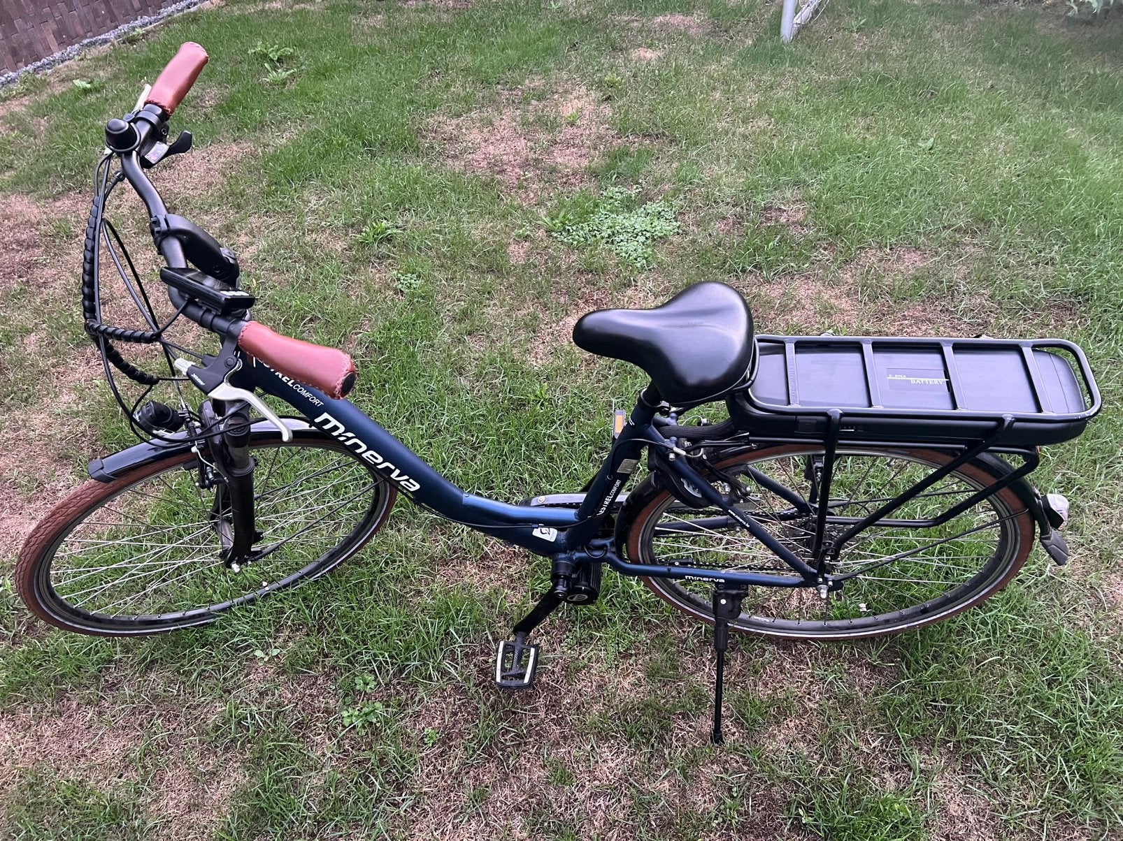 Minerva Estrel e-bike, Fietsen en Brommers, Ophalen, Gebruikt, 30 tot 50 km per accu, Overige merken