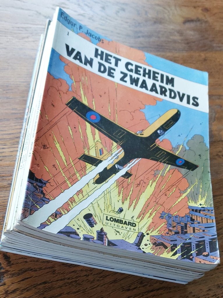 Blake en Mortimer, 12 stripalbums, Ophalen of Verzenden