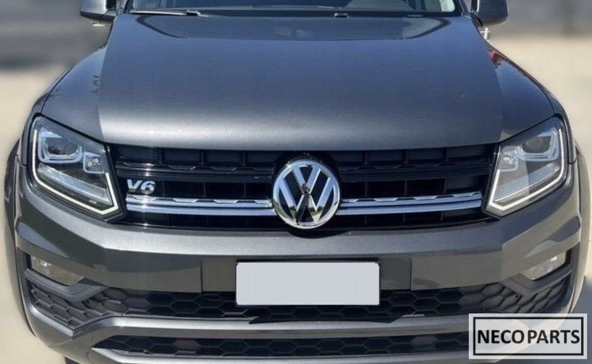 VW AMAROK 3.0 TDI V6 VOORKOP BUMPER KOPLAMP MOTORKAP SCHERM, Arrière, Volkswagen, -, Haillon arrière