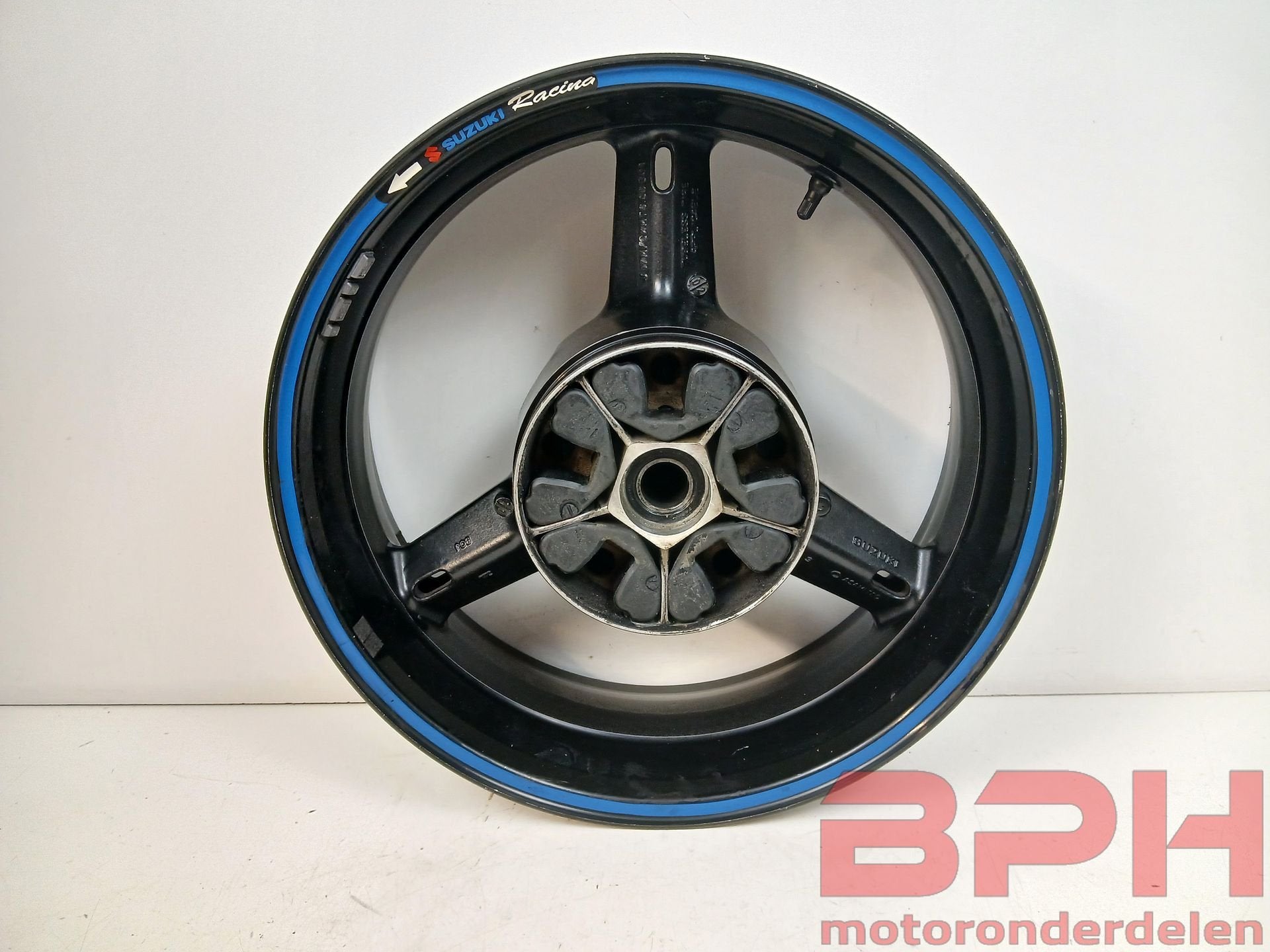 Achtervelg Suzuki GSX-R 1000 K1 K2 K3 K4 2001 t/m 2004 wiel, Gebruikt, -, -, Ophalen of Verzenden