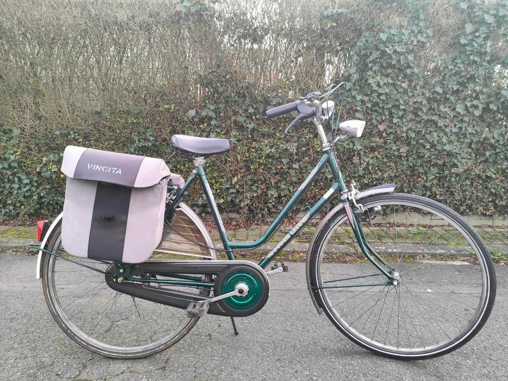 Damesfiets meisjesfiets studentenfiets stadfiets citybike, Fietsen en Brommers, Ophalen, Velgrem, 47 tot 50 cm, Versnellingen