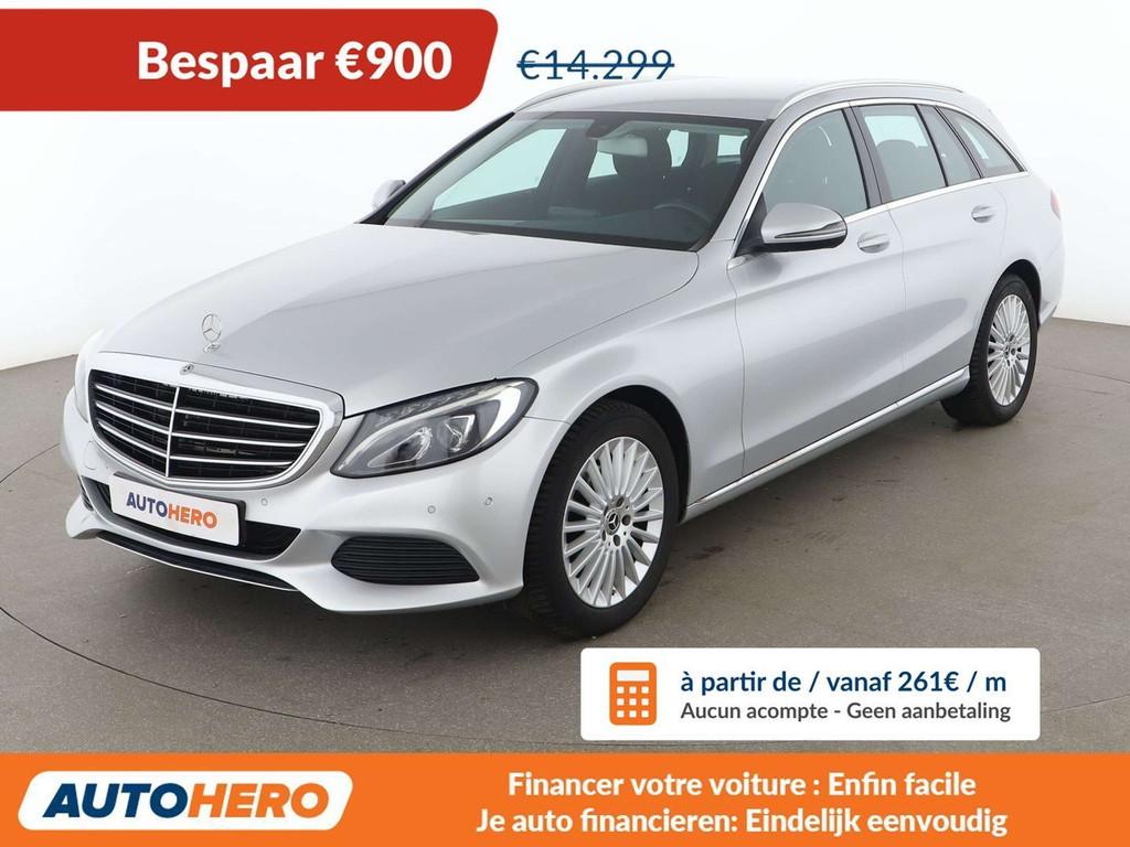Mercedes-Benz C-Klasse 200 C 200 d T BlueTEC Exclusive, Autos, 100 kW, Argent ou Gris, Achat, https://public.car-pass.be/vhr/c192820c-9b8f-4198-a0ad-a035ba30ffa9