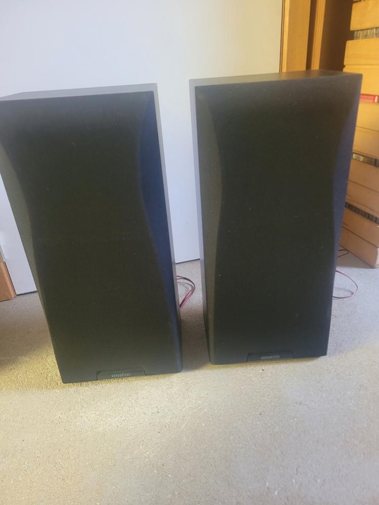 Kenwood LS-47 Luidsprekerset 70W / 8 Ohm, Audio, Tv en Foto, Luidsprekerboxen, Gebruikt, Front, Rear of Stereo speakers, 60 tot 120 watt