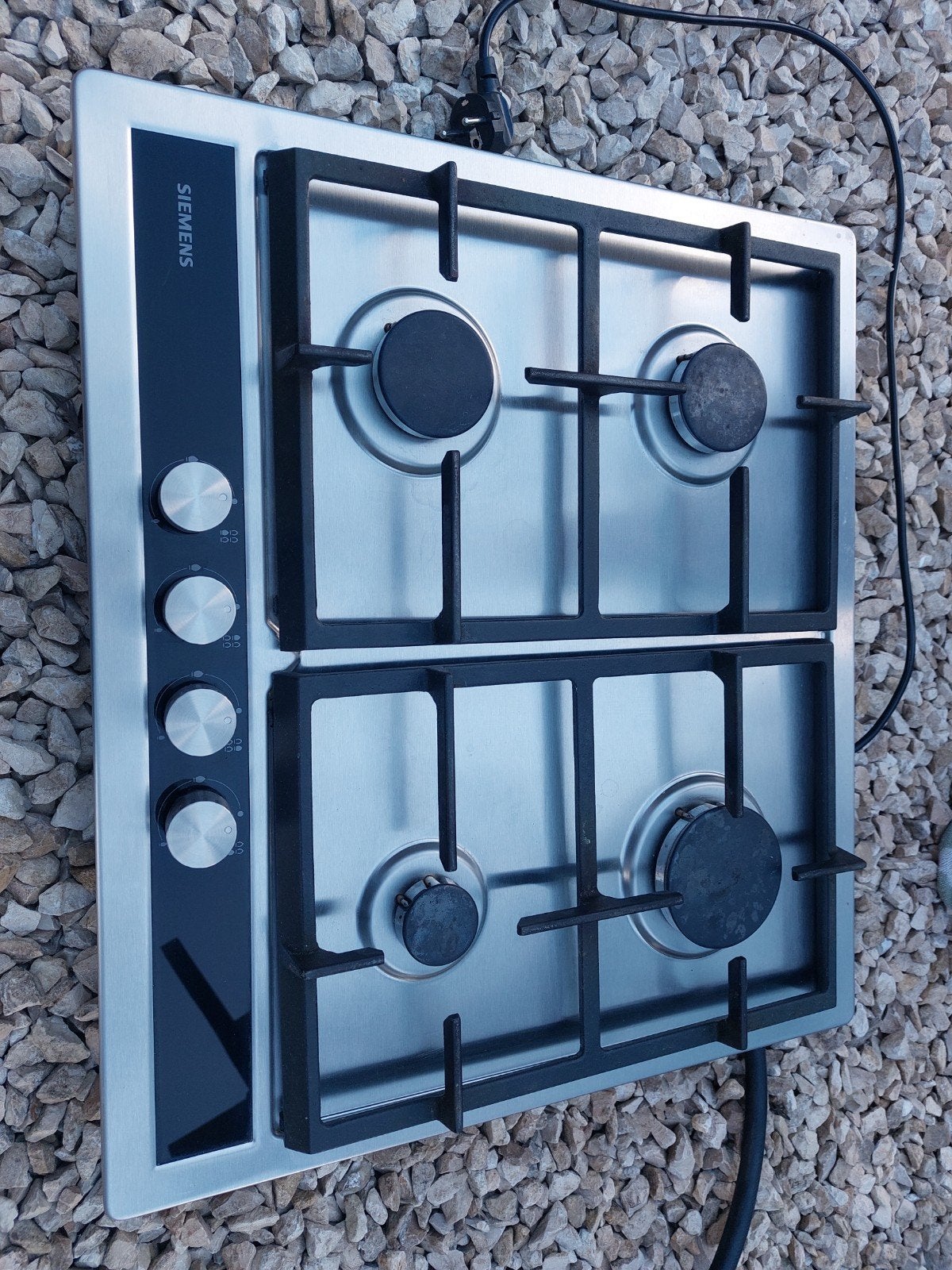 Gaskookplaat, Elektronische apparatuur, Ophalen