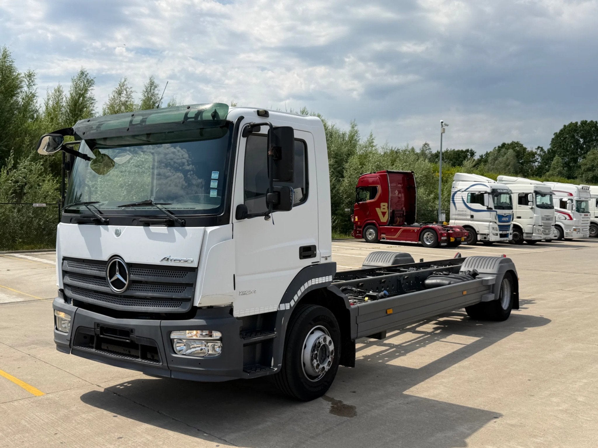 Mercedes-Benz ATEGO 1224 AUTOMAAT EURO6(1), Autos, Achat, Euro 6, Entreprise, Autres carburants