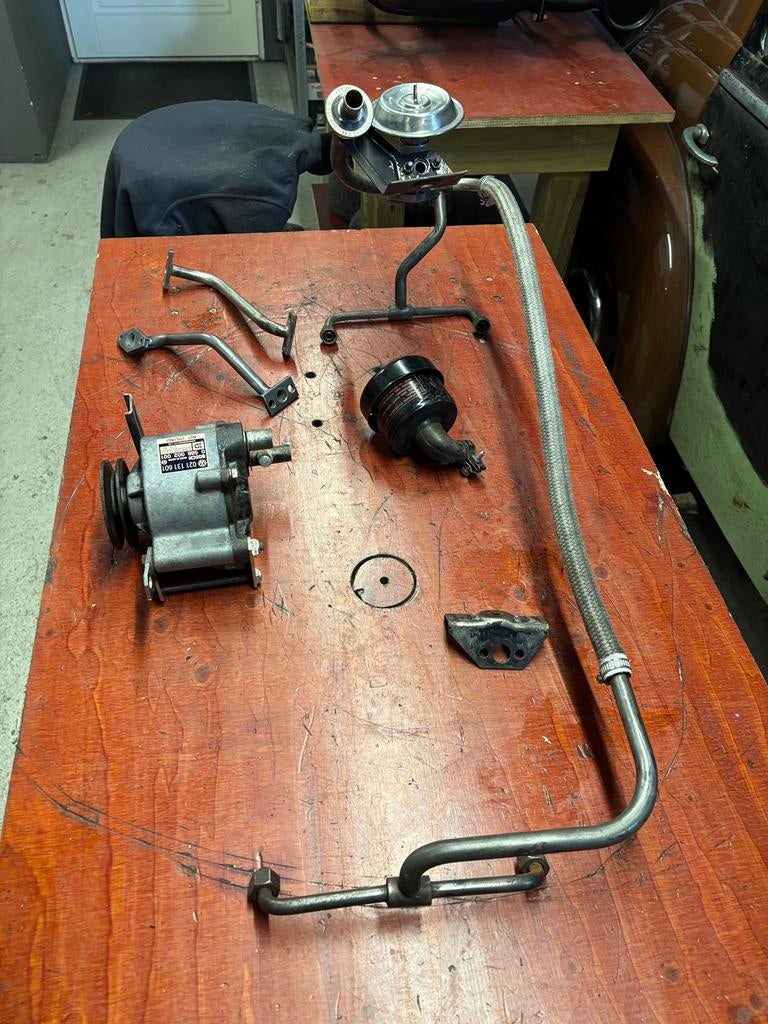 Porsche 912E airco en L-jetronic onderdelen, Auto-onderdelen, Ophalen of Verzenden, Porsche