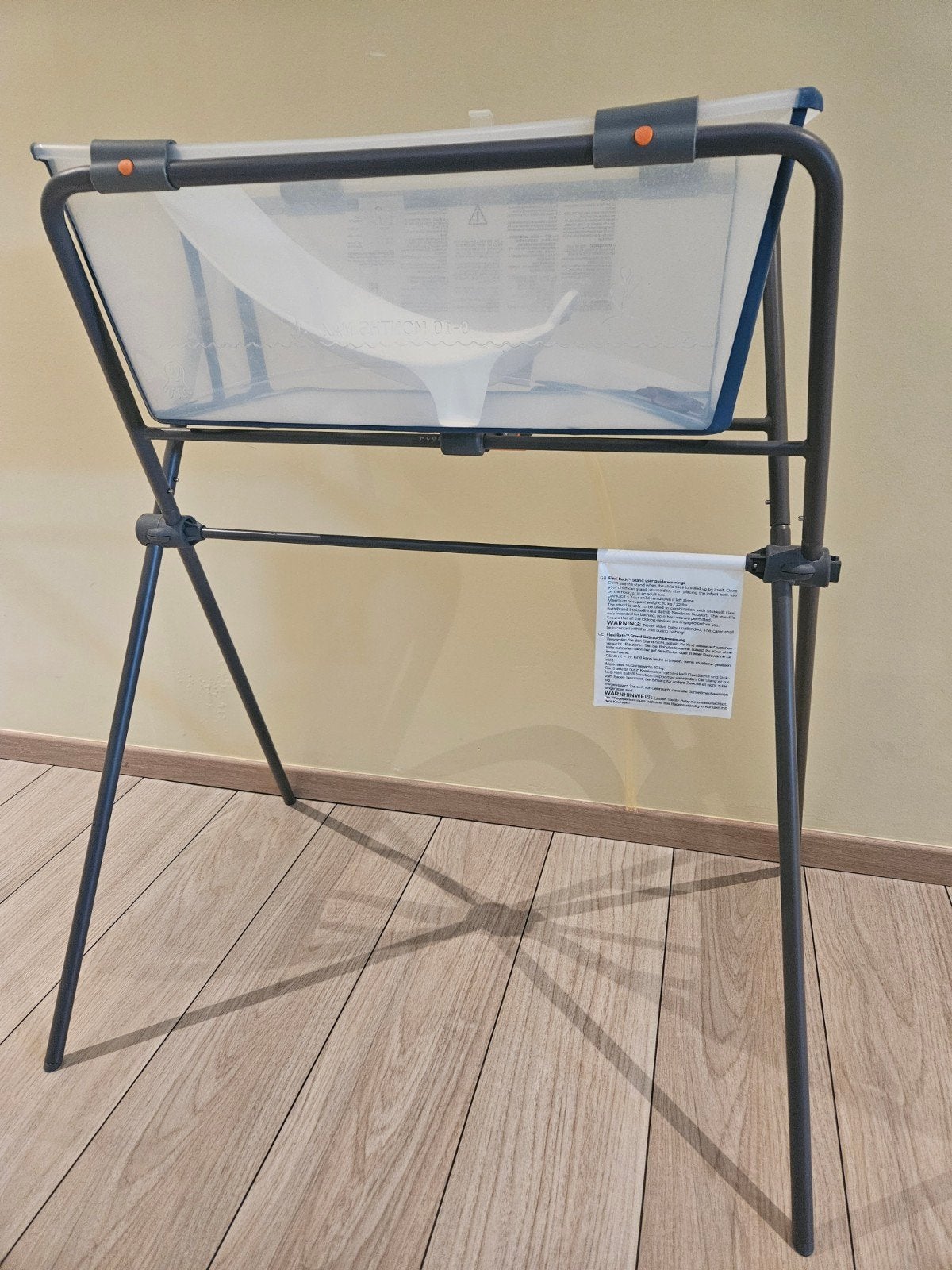 Stokke bad + staander, Kinderen en Baby's, Ophalen, Zo goed als nieuw, Badje