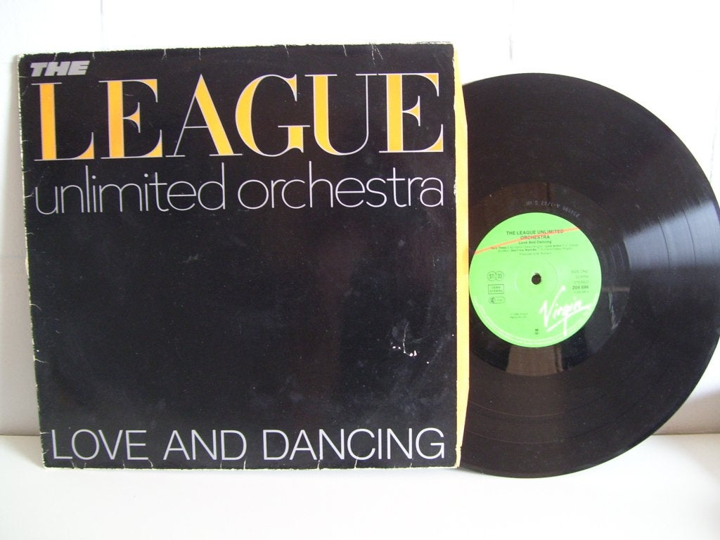 THE LEAGUE UNLIMITED ORCHESTRA  love and dancing, Cd's en Dvd's, Vinyl | Rock, LP, Gebruikt, Verzenden, Originele persing