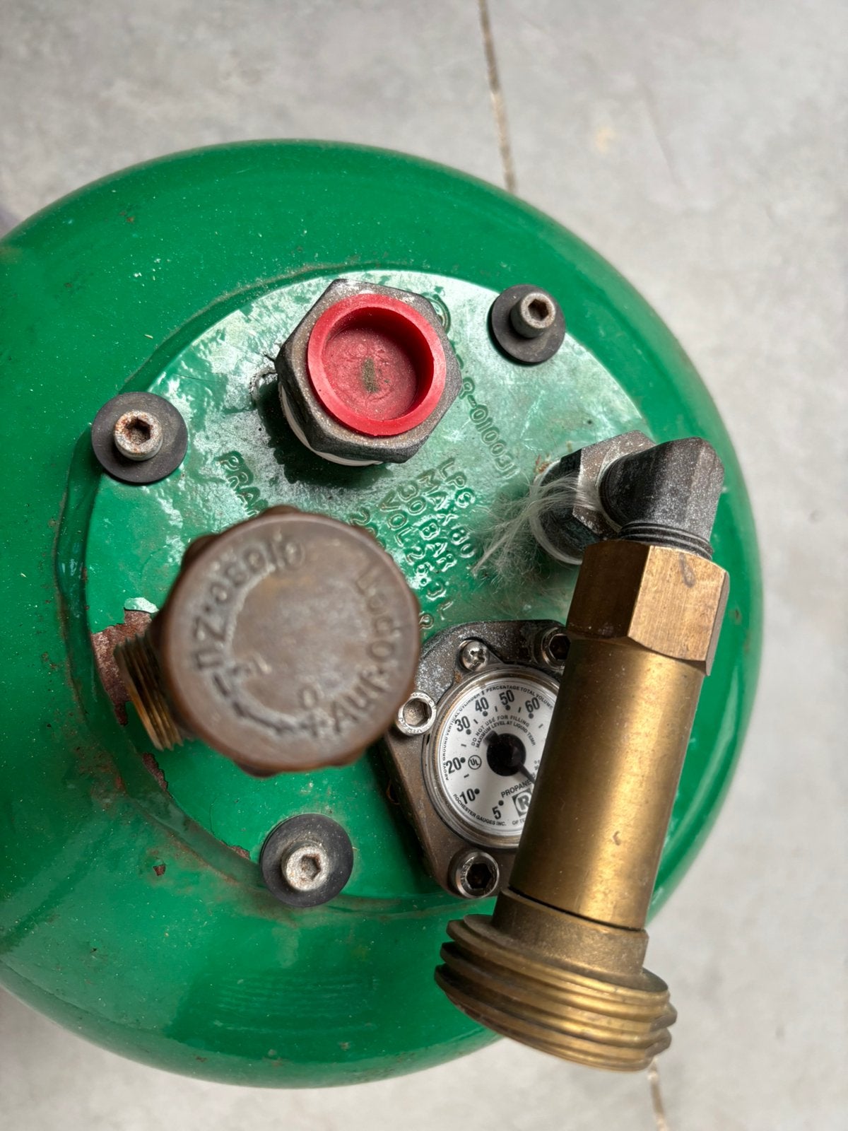 bouteille de gaz Auto-remplisseur original., Particulier