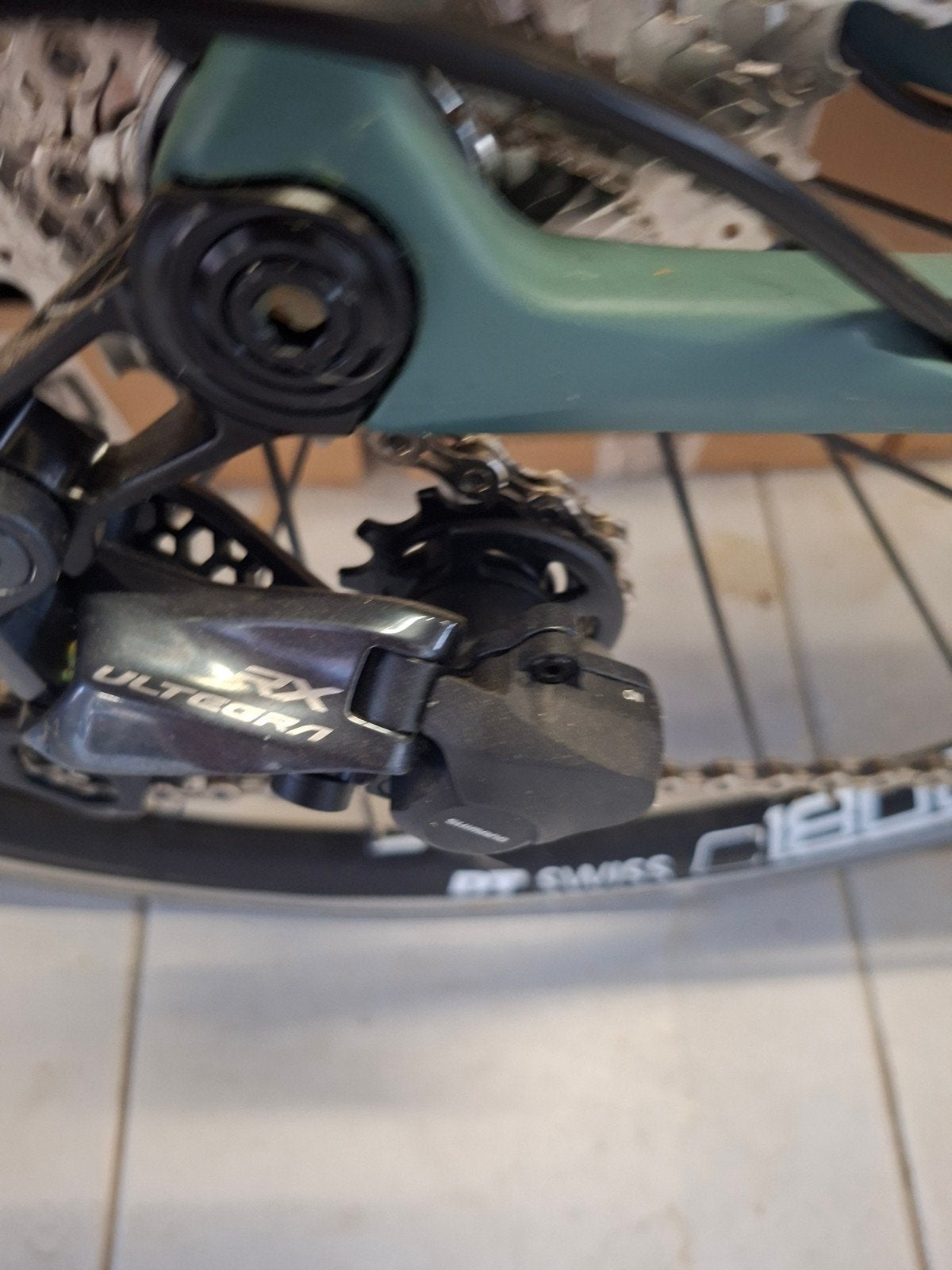 Koersfiets, Ophalen