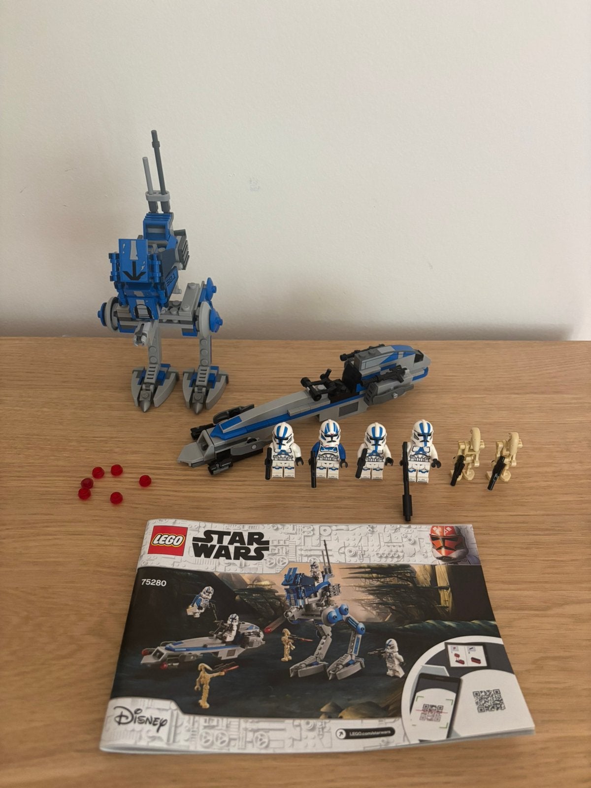 Lego star wars  501st Legion Clone Troopers 75280, Star Wars, Lego, Ophalen of Verzenden, Zo goed als nieuw