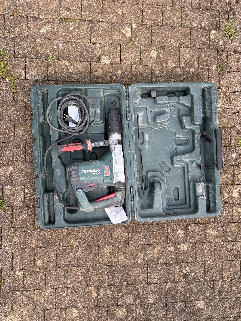 Metabo combihamer in koffer, Doe-het-zelf en Bouw, Ophalen, Gebruikt