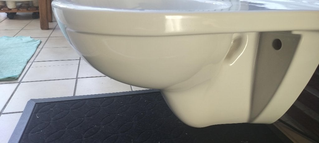 Villeroy & Bosch hang toilet, Doe-het-zelf en Bouw, Sanitair, Ophalen, Nieuw, Steen, Toilet