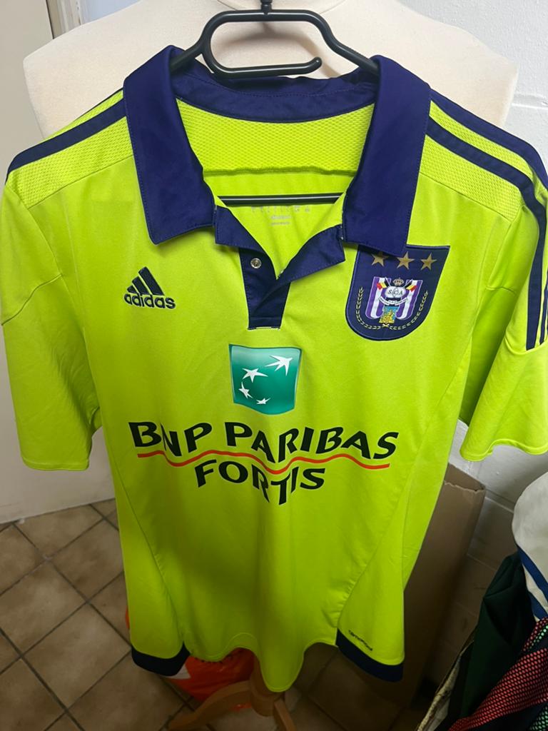 Maillot du RSC Anderlecht 2015-2016, Enlèvement ou Envoi, Comme neuf, Maillot