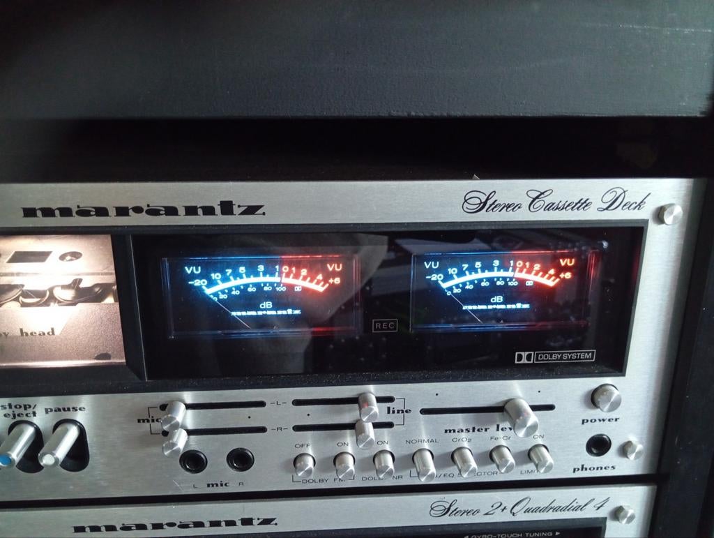 Marantz model 5020 stéréo cassette deck, Audio, Tv en Foto, Cassettedecks, Marantz