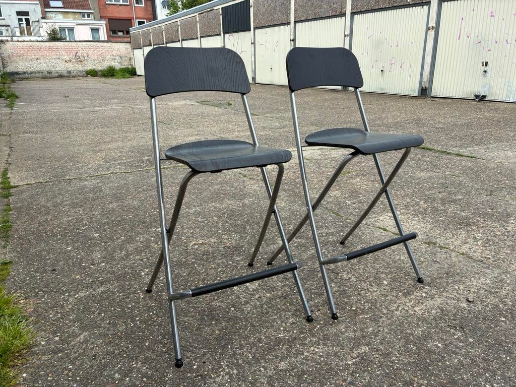 Chaises pour table haute, Deux, Enlèvement, Utilisé, Bois