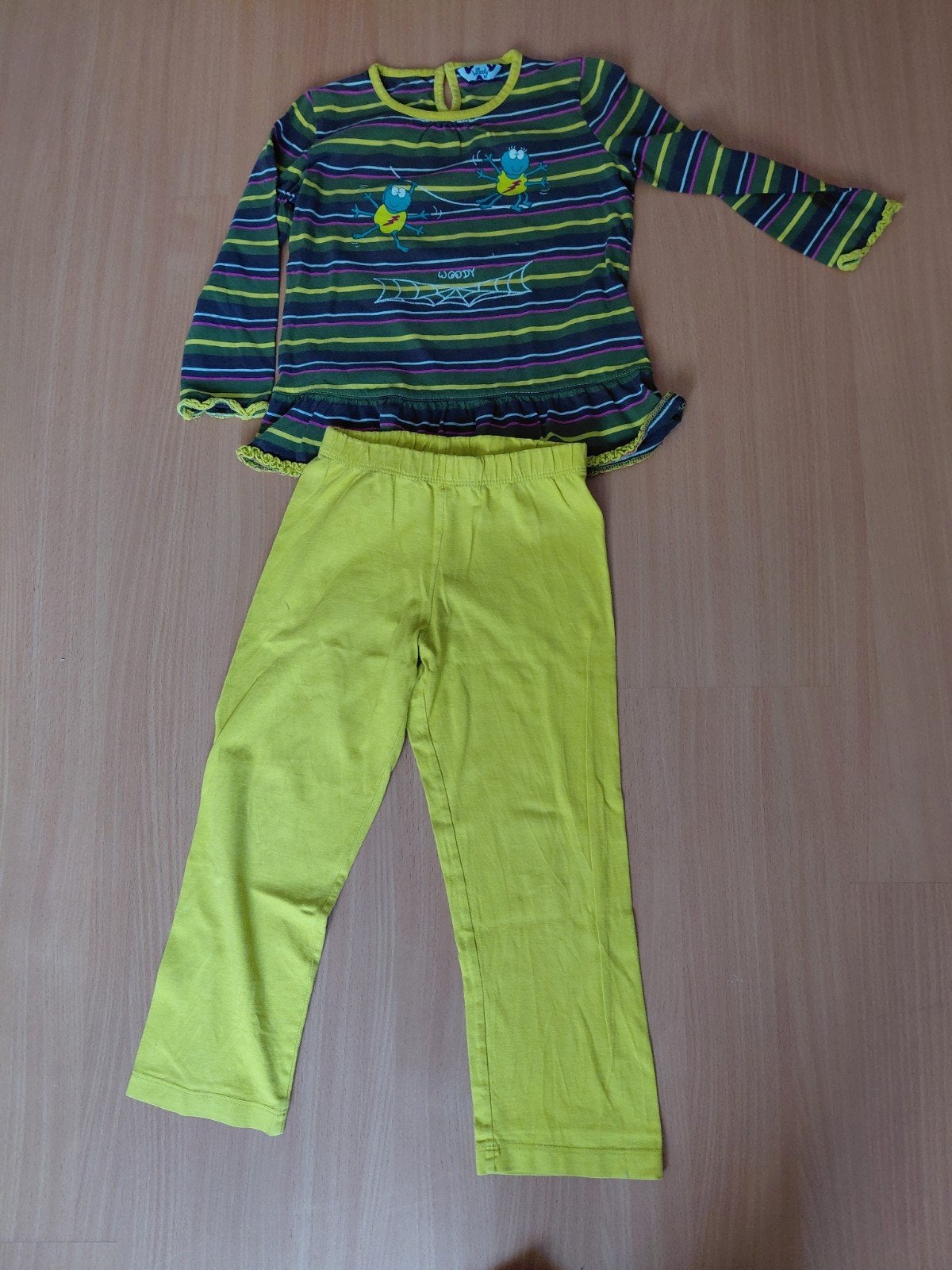 pyjama Woody 104, Kinderen en Baby's, Ophalen of Verzenden, Woody, Meisje, Nacht- of Onderkleding