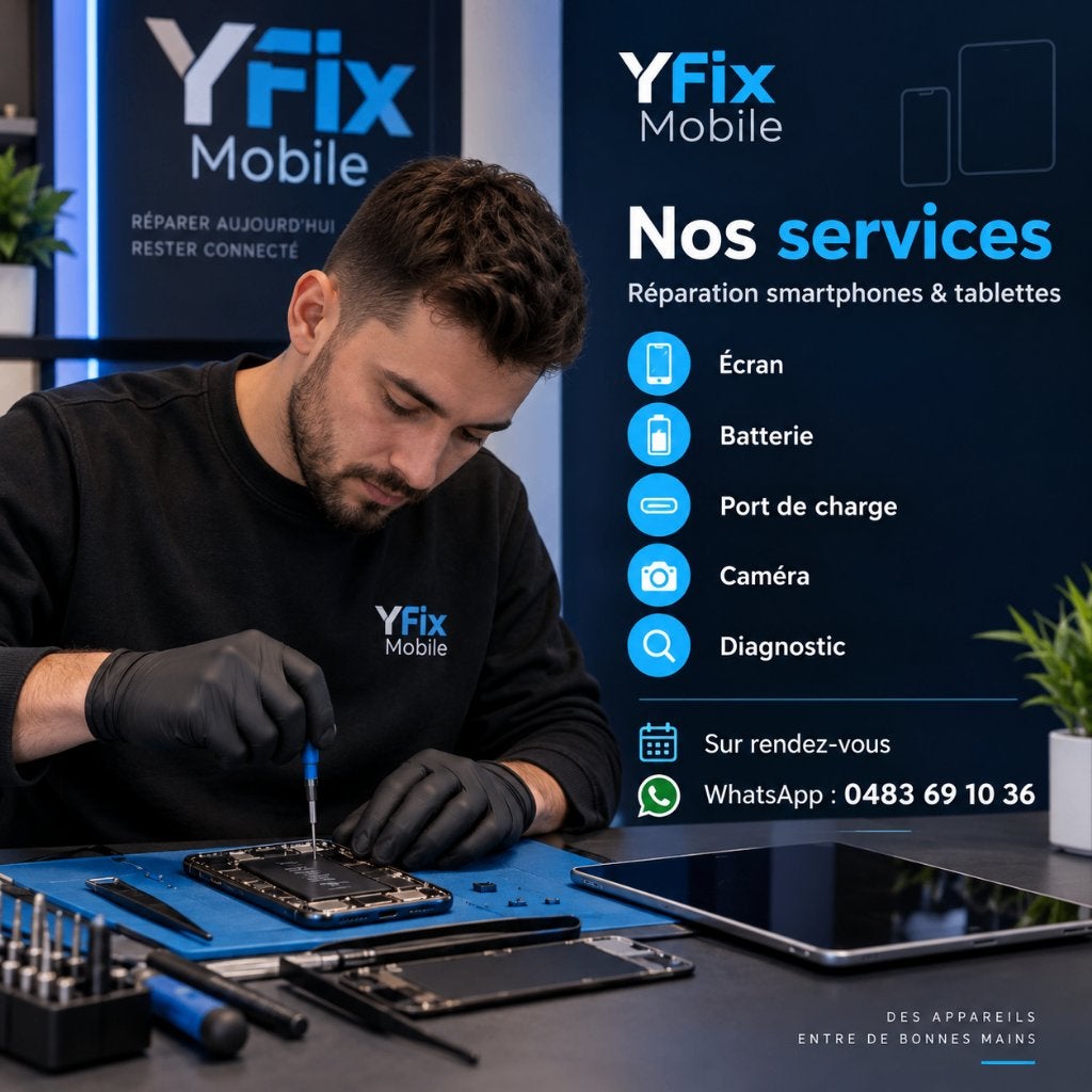 Smartphone/tablet reparatie — Linter — Op afspraak, Ophalen, Nieuw