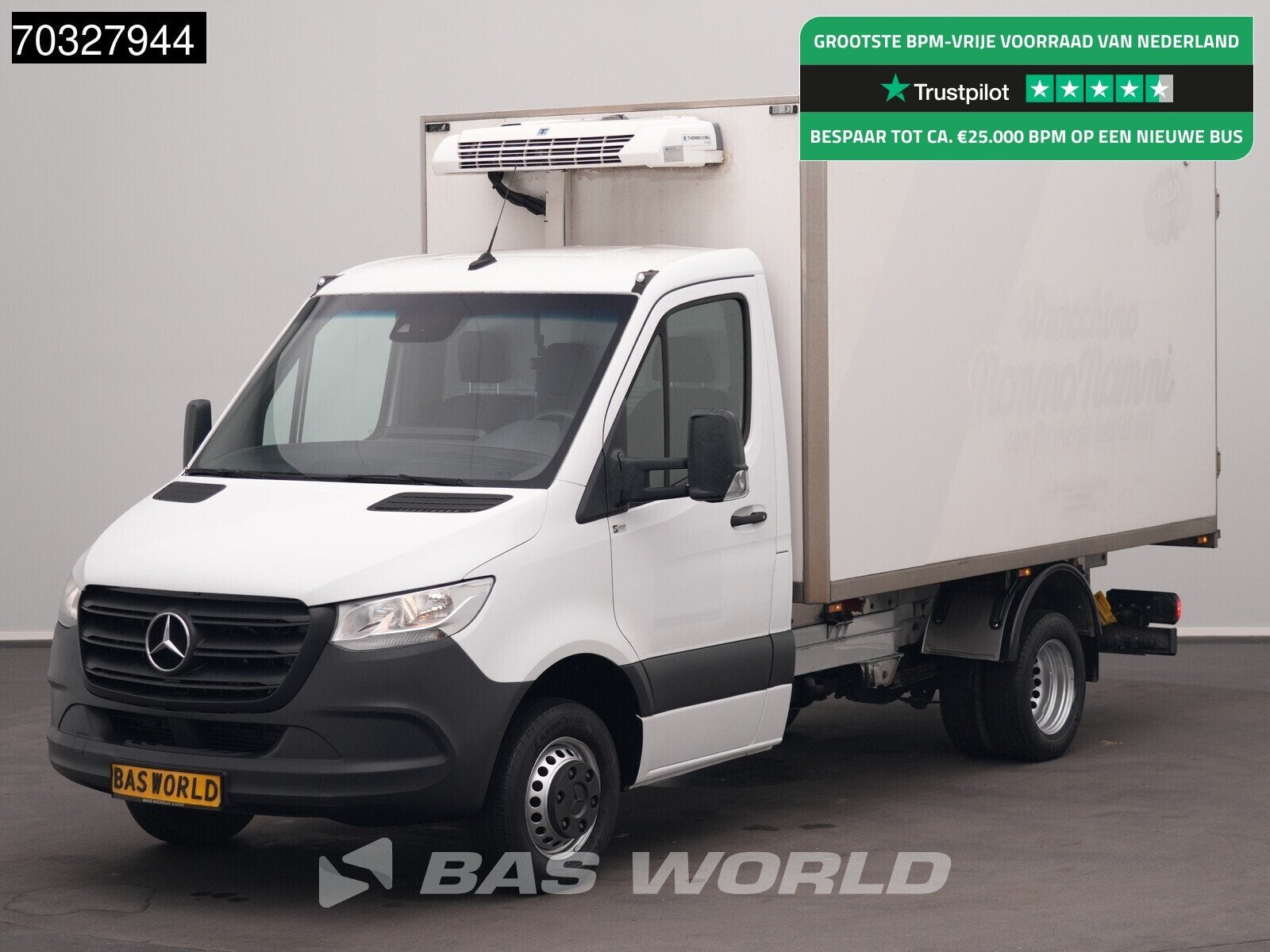 Mercedes Sprinter 416 CDI Koelwagen Vriezer Achterdeuren Dub, Auto's, Bestelwagens en Lichte vracht, Stof, Gebruikt, Euro 6, 4 cilinders