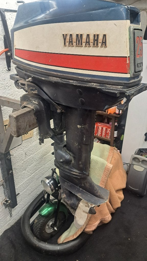 Yamaha buitenboordmotor 25 pk, Ophalen, Gebruikt, Buitenboordmotor, 10 tot 30 pk