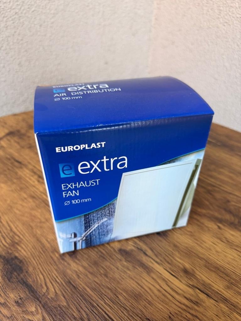 Europlast Badkamerventilator 100mm | NIEUW IN DOOS, Enlèvement ou Envoi, Neuf, Ventilateur